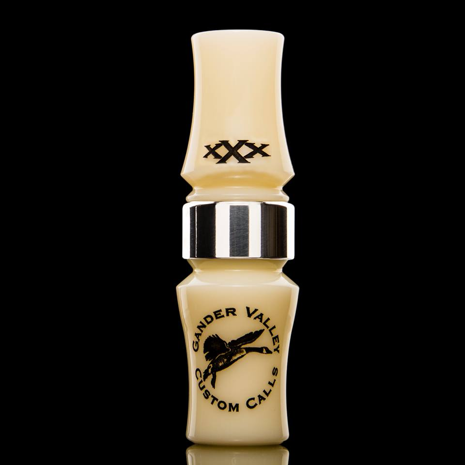 The Triple X Short Reed Goose Call by Gander Valley Custom Calls